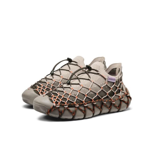 Men's UNEEK 360 Henrik Vibskov Sneaker  |  Brindle/Scarlet Ibis