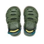 Toddlers' HyperFLT Clog  |  Bronze Green/Orange Peel