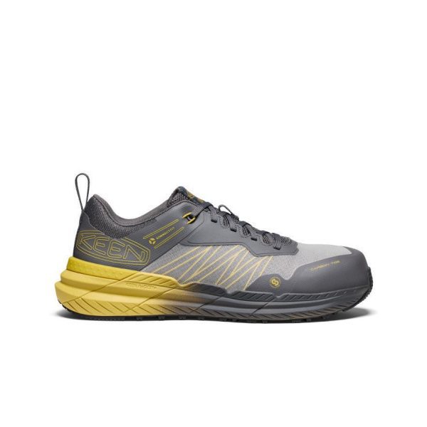 Men's Speedworks Work Sneaker (Carbon Toe) | Magnet/Black