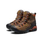 Men's Pittsburgh Energy 6 Waterproof Boot (Soft Toe)  |  Cascade Brown/Black