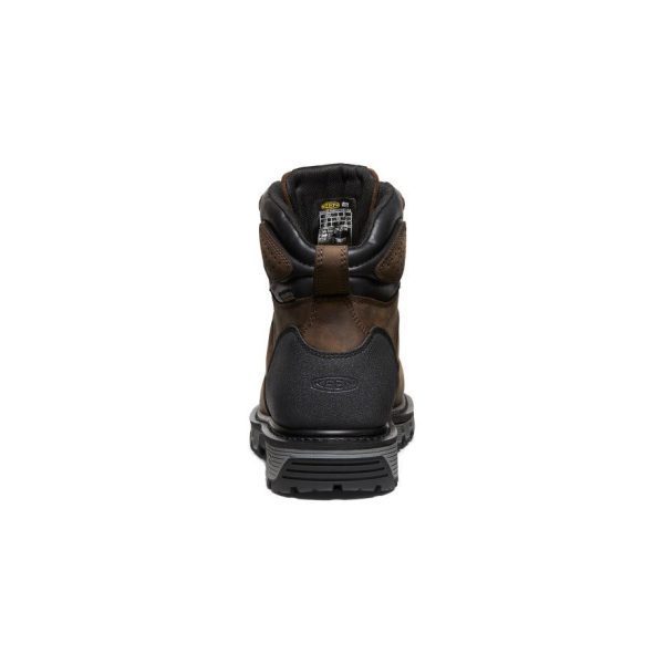 Men's CSA Camden 6 Waterproof Boot (Carbon Toe)  |  Dark Earth/Black