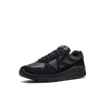 Men's KM2 Leather Jogger  |  Black/Black