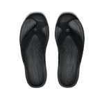 Men's Waimea Leather Flip-Flop  |  Black/Black