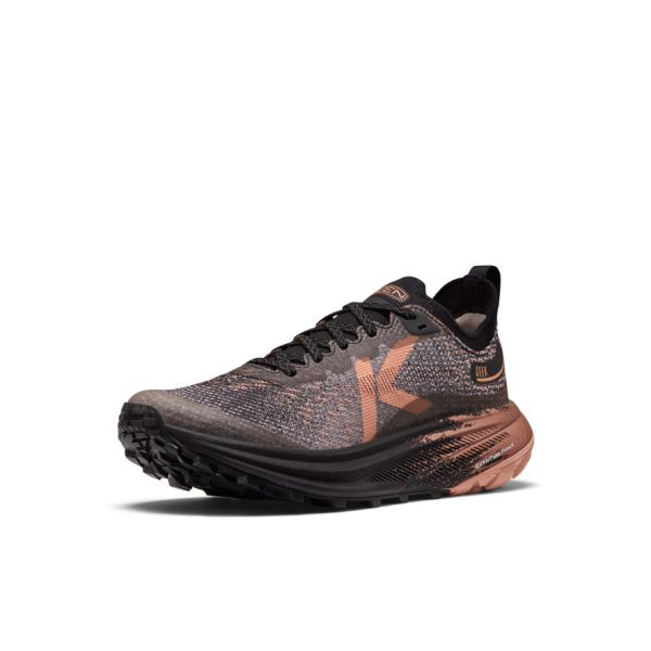Women's Seek Trail Running Shoe  |  Black/Rose Gold