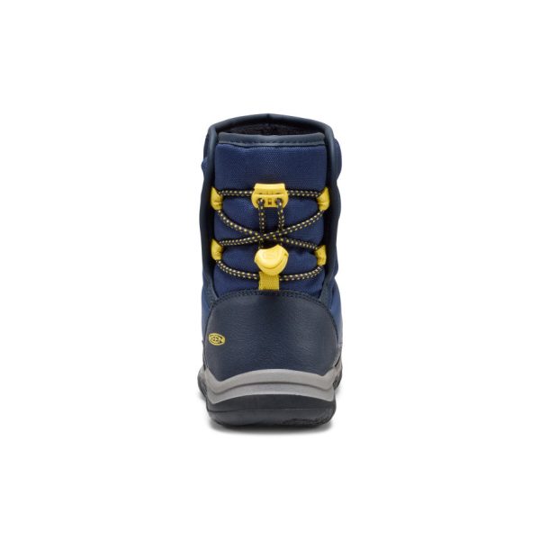 Little Kids' Puffrider Waterproof Winter Boot | Naval Academy/Mango Mint