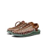 All Gender UNEEK Leather Sneaker  |  Terrain Roasted Pecan