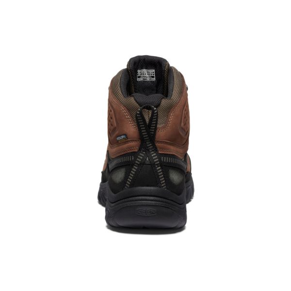 Men's Targhee IV Wide Waterproof Hiking Boot | Bison/Black