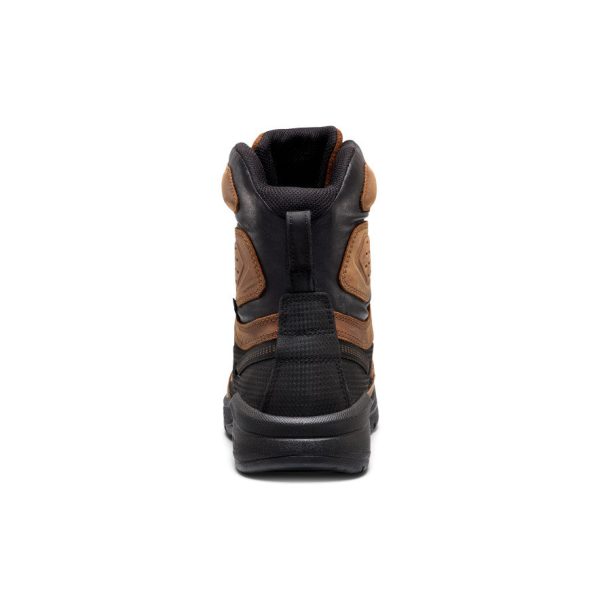 Men's Targhee IV 8 Insulated Waterproof Work Boot (Carbon Toe) | Bison/Black