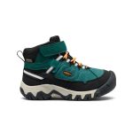 Little Kids' Targhee IV Waterproof Hiking Boot | Mediterranea/Flame Orange