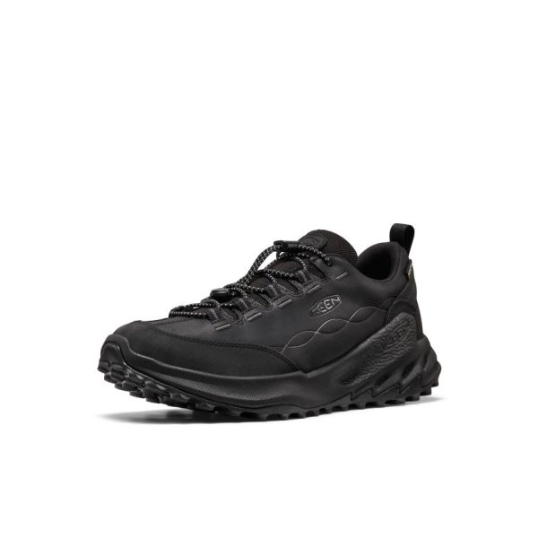 Men's Jasper Zionic Waterproof Sneaker | Black/Black
