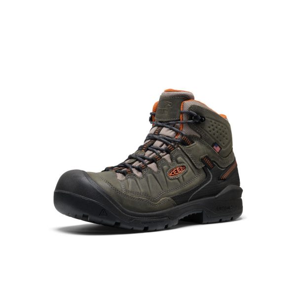 Men's Targhee IV Waterproof Work Boot (Carbon Toe)  |  Magnet/Black