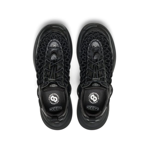 Women's UNEEK WK SNIDEL Sneaker | Black/Silver