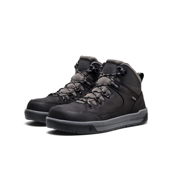 Men's Gibson Hiker Work Boot (Carbon Toe) | Black/Magnet