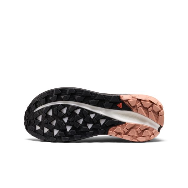 Women's Seek Trail Running Shoe  |  Black/Rose Gold