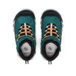 Little Kids' Targhee IV Waterproof Hiking Boot | Mediterranea/Flame Orange