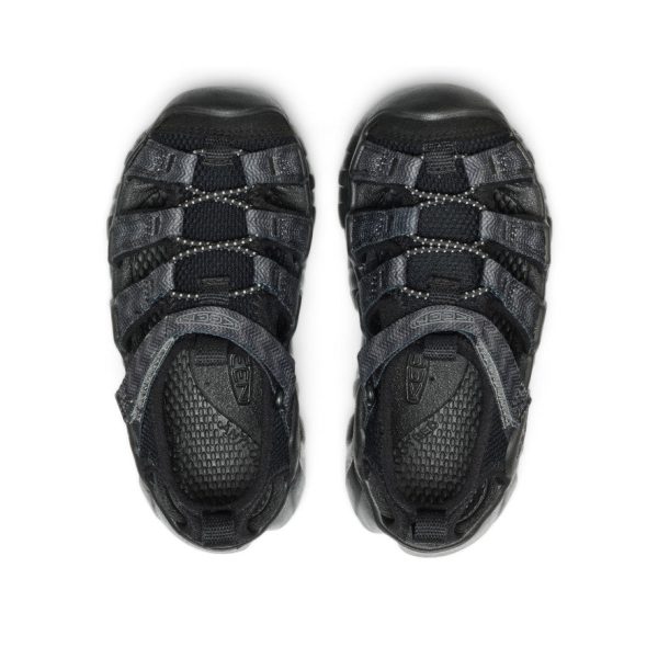 Little Kids' Hyperport H2 Sandal | Black/Steel Grey