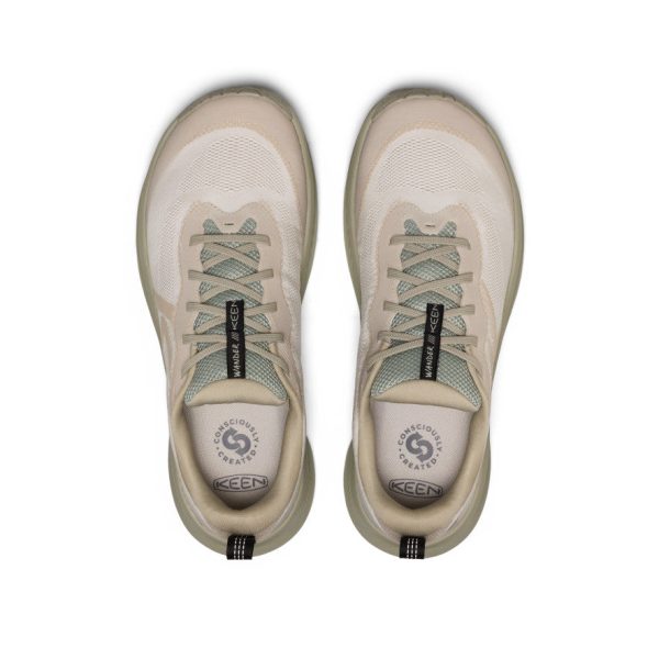 Men's Wander Trail Running Shoe | Star White/Desert Sage