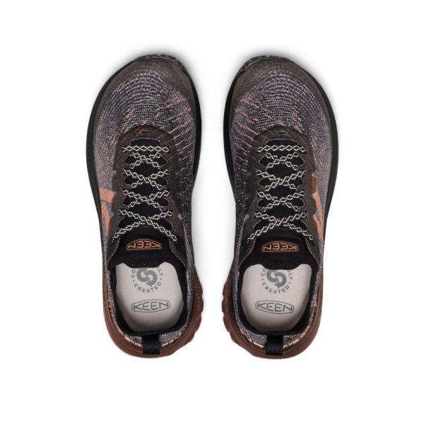 Women's Seek Trail Running Shoe  |  Black/Rose Gold