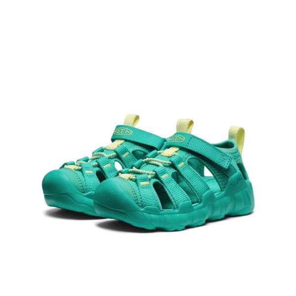 Little Kids' Hyperport H2 Sandal  |  Bright Aqua/Wax Yellow