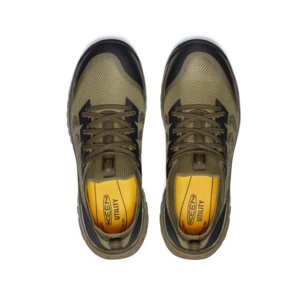 Men's Arvada Shift Work Sneaker (Carbon Toe) | Martini Olive/Black
