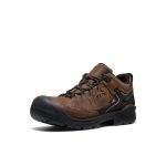 Men's Targhee IV Waterproof Work Shoe (Carbon Toe) | Dark Earth/Black