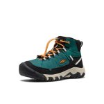 Big Kids' Targhee IV Waterproof Hiking Boot | Mediterranea/Flame Orange