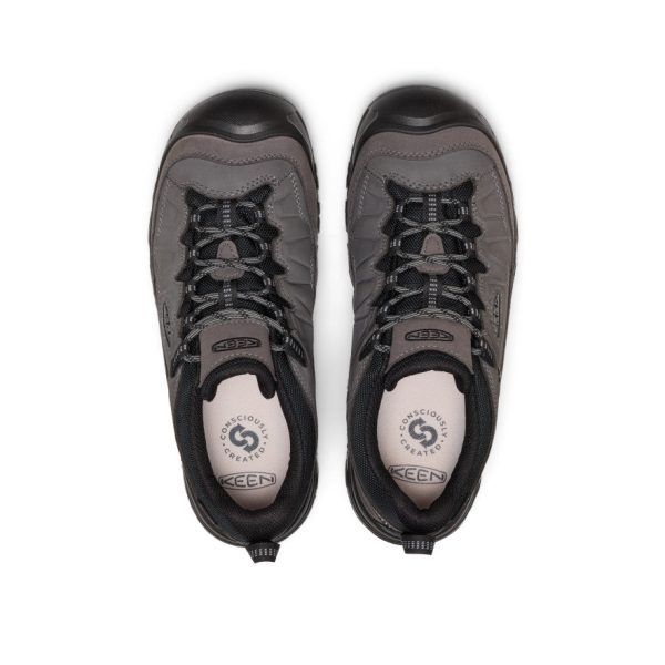Men's Targhee IV Wide Waterproof Hiking Shoe | Magnet/Black