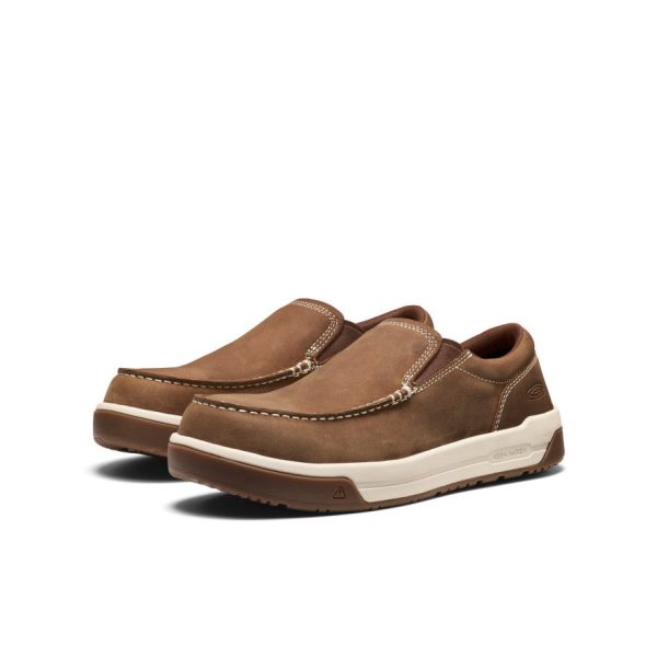 Men's Gibson Slip-On Work Shoe (Carbon Toe)  |  Belgian/Gum
