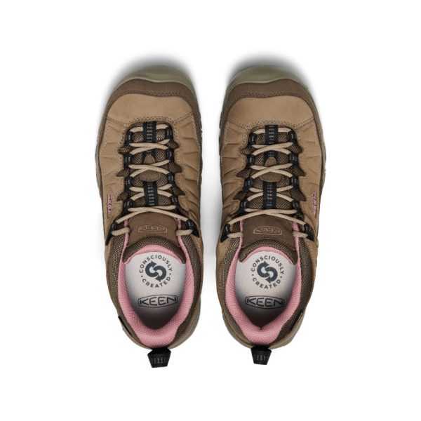 Women's Targhee IV Waterproof Hiking Shoe | Brindle/Nostalgia Rose
