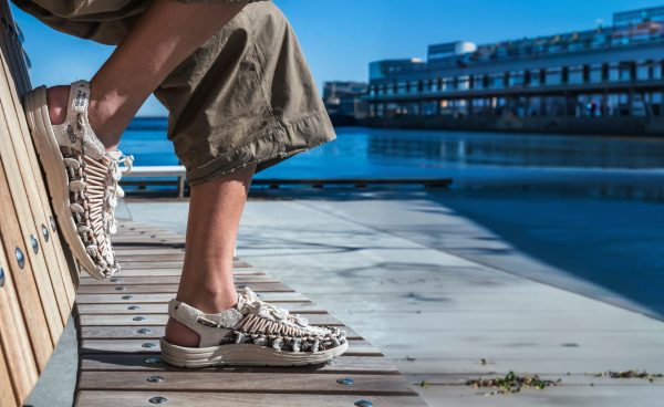 All Gender UNEEK Leather Henrik Vibskov Sneaker | Green Spring
