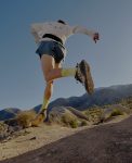 Men's Wander Trail Running Shoe  |  Fossil Orange/Carrot Curl