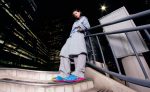 Women's A86 Sneaker  |  Swedish Blue/Shocking Pink