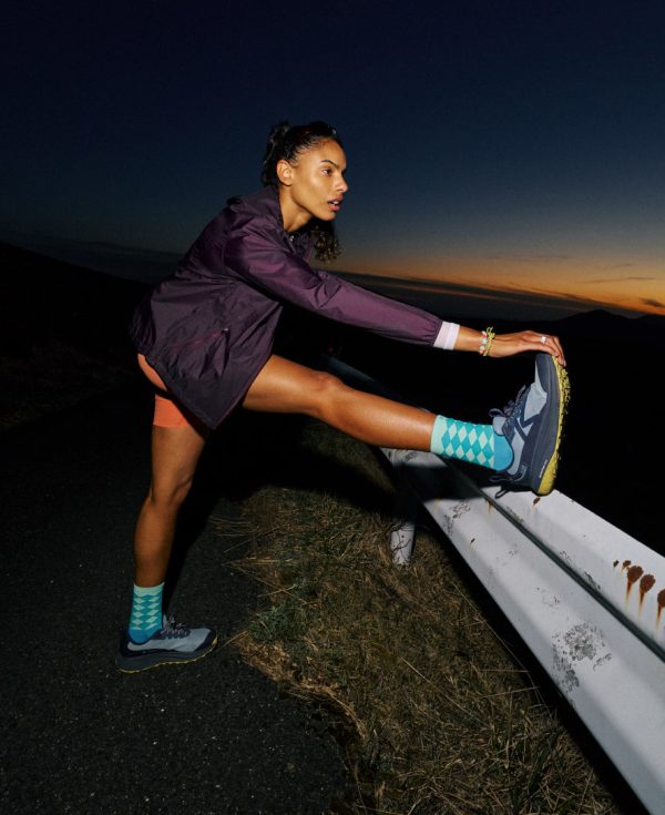 Women's Roam Waterproof Trail Running Shoe | Huckleberry/Ballad Blue