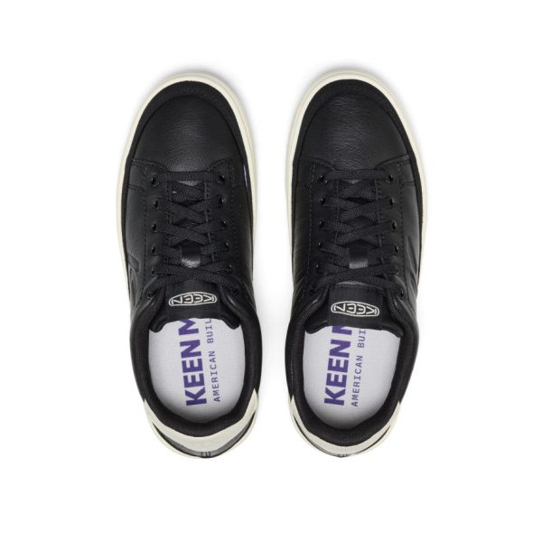 Women's KM1 Leather Sneaker | Black/Birch