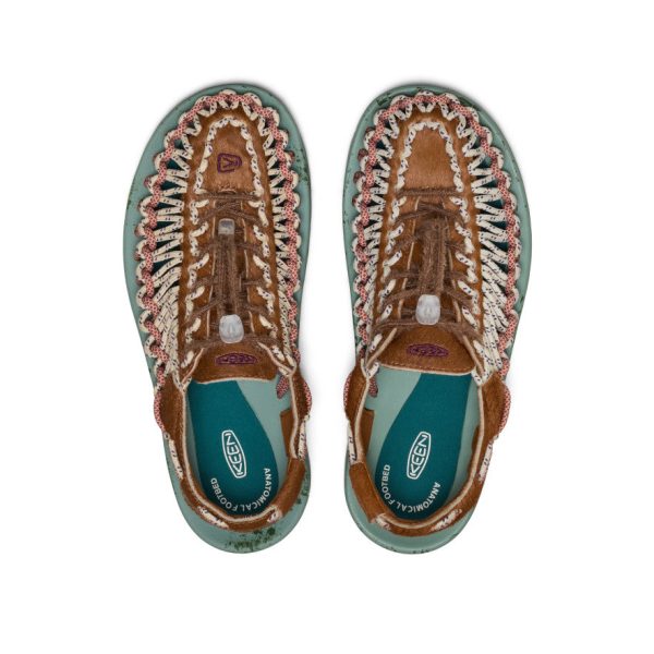 All Gender UNEEK Leather Sneaker  |  Terrain Roasted Pecan