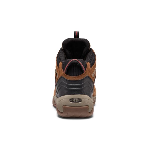 Men's Koven Waterproof Hiking Boot | Bison/Mars Red