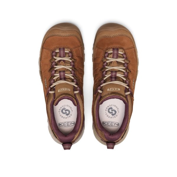 Women's Targhee IV Waterproof Hiking Shoe  |  Bison/Huckleberry