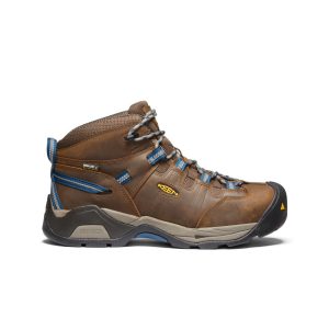 Men's Detroit XT Waterproof Boot (Steel Toe) | Cascade Brown/Orion Blue