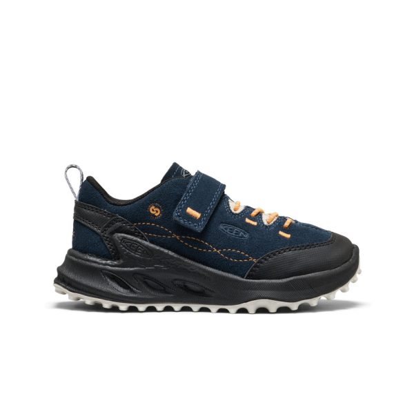 Little Kids' Jasper Zionic Sneaker  |  Naval Academy/Flame Orange