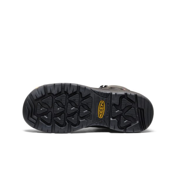 Men's Targhee IV 8 Waterproof Work Boot (Carbon Toe) | Magnet/Black