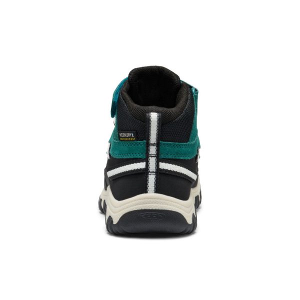 Little Kids' Targhee IV Waterproof Hiking Boot | Mediterranea/Flame Orange