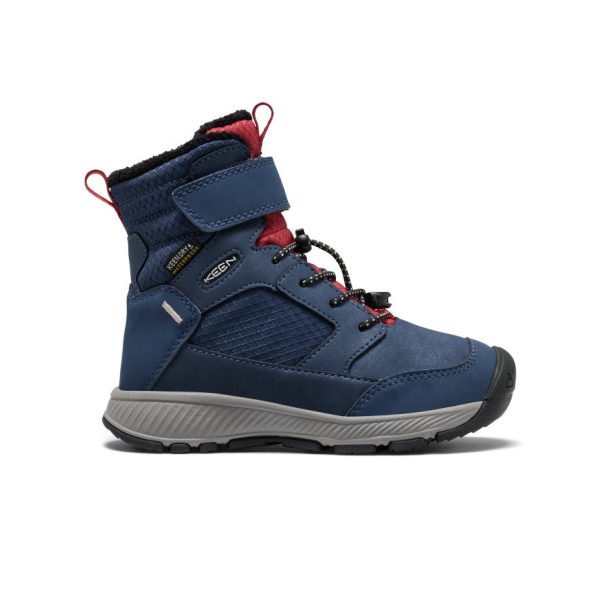 Little Kids' Skua Waterproof Winter Boot | Naval Academy/Garnet