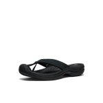 Men's Waimea Leather Flip-Flop | Black/Black