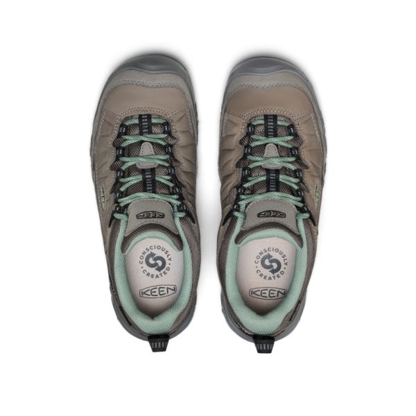 Women's Targhee IV Waterproof Hiking Shoe | Steel Grey/Lily Pad
