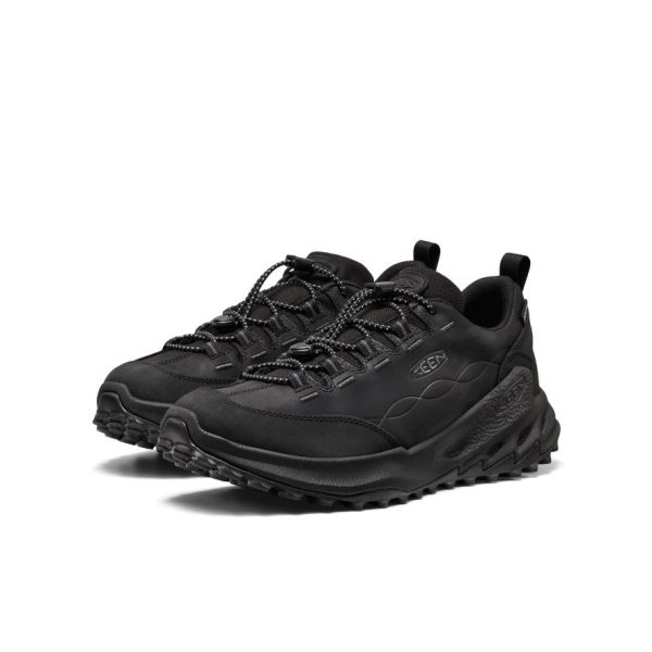 Men's Jasper Zionic Waterproof Sneaker | Black/Black
