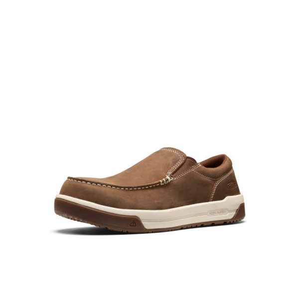 Men's Gibson Slip-On Work Shoe (Carbon Toe)  |  Belgian/Gum