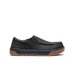 Men's Gibson Slip-On Work Shoe (Carbon Toe) | Black/Gum